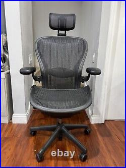 Herman Miller Aeron- Size C Fully Loaded With Headrest