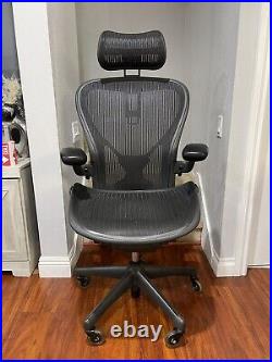 Herman Miller Aeron Size C Fully Loaded With Posturefit Support
