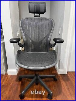 Herman Miller Aeron Size C Fully Loaded With Posturefit Support