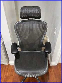Herman Miller Aeron Size C Fully Loaded With Posturefit Support