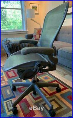 Herman Miller Aeron Size C (Large) Executive Office Chair Adjustable Lumbar