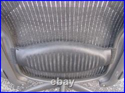 Herman Miller Aeron Size C Large Fully Adjustable Office Chair Graphite Good