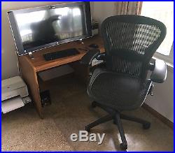 Herman Miller Aeron Size C Office Chair Fully Optioned Six Way Adjustable Arms