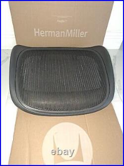 Herman Miller Aeron Size C Seat Replacement Graphite In Color