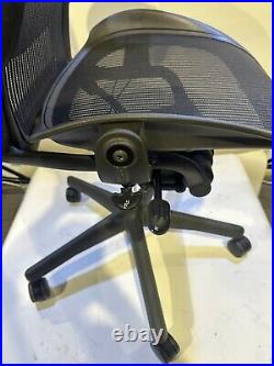 Herman Miller Aeron Size C in Black (Fully Loaded)