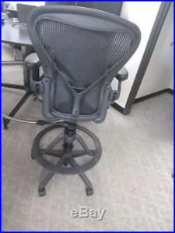 Herman Miller Aeron Stool Chair-Fully Adjustable-Posture Fit-Size B