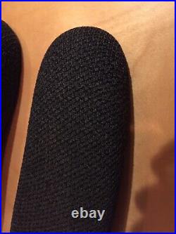 Herman Miller Aeron chair dark gray fabric armpads new