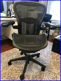 Herman Miller Aeron office task chair LARGE Size C wonderful condition