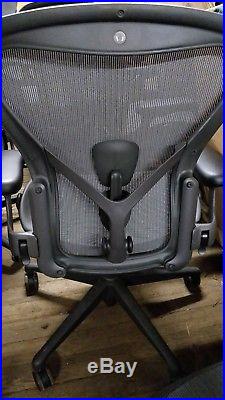 Herman Miller Aeron remastered Mesh Desk Chair Medium Size B fully posture fit