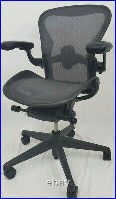Herman Miller Aeron size B REMASTEREDNEW Open BOXErgonomic Office ChairBLACK