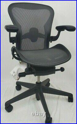 Herman Miller Aeron size B REMASTEREDNEW Open BOXErgonomic Office ChairBLACK