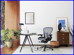 Herman Miller B Size Aeron Chair, Graphite