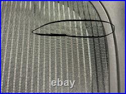 Herman Miller Blemished Size C Carbon Mesh (3d01) Seat Pan Herman Miller Blemished Size C Carbon Mesh (3d01) Seat Pan