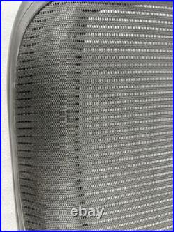 Herman Miller Blemished Size C (large) Carbon Mesh (3d01) Seat Pan