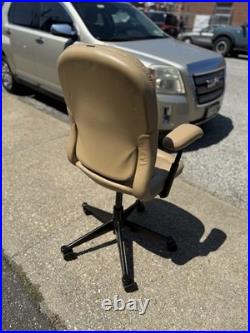Herman Miller Brown Leather EQUA 2 Rolling Office Chair Collector's Piece Herman Miller Brown Leather EQUA 2 Rolling Office Chair Collector's Piece