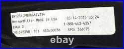Herman Miller Brown Leather EQUA 2 Rolling Office Chair Collector's Piece