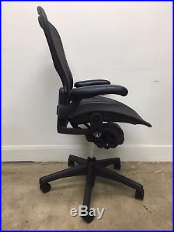 Herman Miller C Size Aeron Chair, Graphite