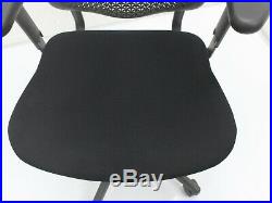 Herman Miller Celle Chair with Upholstered Seat SEMI ADJUSTABLE ERGONOMIC aeron