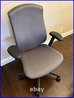 Herman Miller Celle Desk Office Chair Charcoal Black 2008