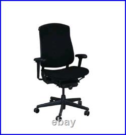 Herman Miller Celle Office Desk Chair Black Loaded with lumbar back support Herman Miller Celle Office Desk Chair Black Loaded with lumbar back support