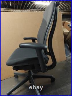 Herman Miller Celle Office Desk Chair Black grey Grey Fabric BASIC Chair
