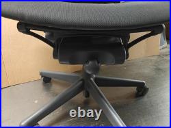 Herman Miller Celle Office Desk Chair Black grey Grey Fabric BASIC Chair