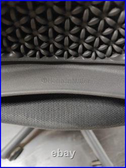 Herman Miller Celle Office Desk Chair Black grey Grey Fabric BASIC Chair