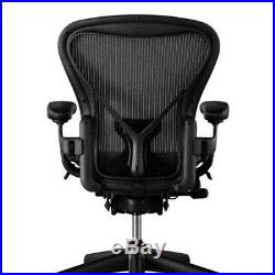 Herman Miller Classic Aeron Chair Fully Adjustable, Size C, PostureFit