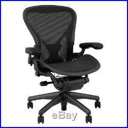 Herman Miller Classic Aeron Chair Fully Adjustable, Size C, PostureFit