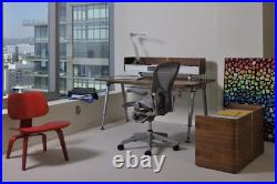 Herman Miller Classic Aeron Chair Lumbar Pad Graphite Size B