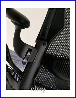 Herman Miller Classic Aeron Chair Lumbar Pad Smoke Size B