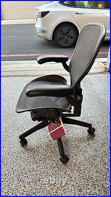 Herman Miller Classic Aeron Chair Size A Fully Loaded