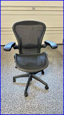 Herman Miller Classic Aeron Chair Size B Fully Loaded