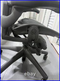 Herman Miller Classic Aeron Chair Size B Lumbar Pad Black