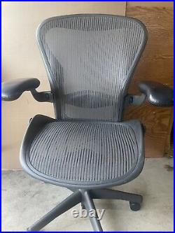 Herman Miller Classic Aeron Chair Size B Medium Adjustable