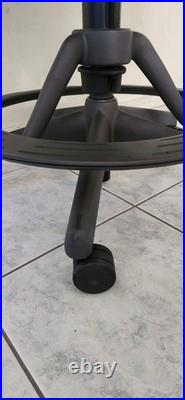 Herman Miller Classic Aeron Drafting Stool with PostureFit, Size B