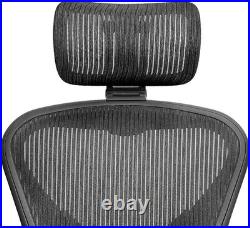 Herman Miller Classic Aeron Headrest Adjustable Height Tilt Mesh Coat Hook