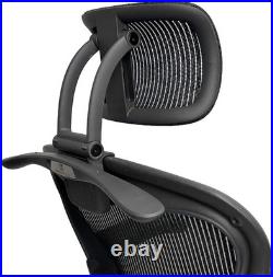 Herman Miller Classic Aeron Headrest Adjustable Height Tilt Mesh Coat Hook