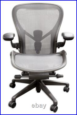 Herman Miller Classic Aeron Office Chair With Lumbar Support Size Small Herman Miller Classic Aeron Office Chair With Lumbar Support Size Small