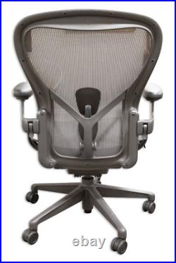 Herman Miller Classic Aeron Office Chair With Lumbar Support Size Small Herman Miller Classic Aeron Office Chair With Lumbar Support Size Small