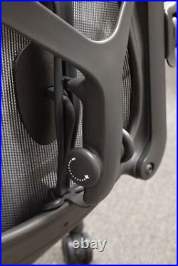 Herman Miller Classic Aeron Office Chair With Lumbar Support Size Small Herman Miller Classic Aeron Office Chair With Lumbar Support Size Small