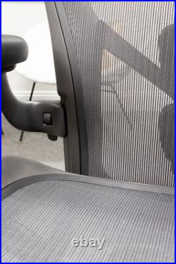 Herman Miller Classic Aeron Office Chair With Lumbar Support Size Small Herman Miller Classic Aeron Office Chair With Lumbar Support Size Small