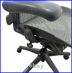 Herman Miller Classic Aeron Office Desk Chair C Size Large Black Graphite