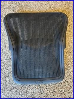 Herman Miller Classic Aeron Size B Replacement back with Lumbar Pad Black