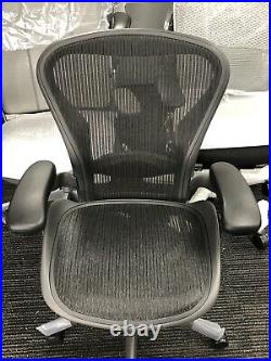 Herman Miller Classic Size B With Tilt Limiter and Lumbar Support Aeron Chair