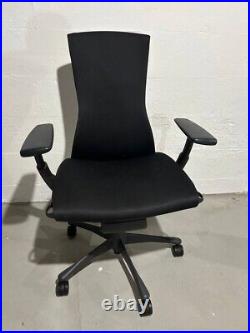 Herman Miller Embody Ergonomic Office Gaming Desk Chair Rhythm Black