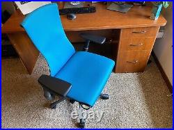 Herman Miller Embody Office Gaming Desk Chair Aeron Blue Graphite Ergonomic