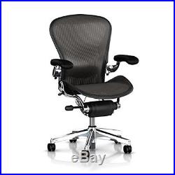 Herman Miller Executive Aeron Task Chair Highly Adjustable withPostureFit Lumba