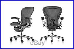 Herman Miller Executive Aeron Task Chair Highly Adjustable withPostureFit Lumba