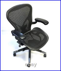 Herman Miller Fully Loaded Chair Posture fit Size B Aeron Chairs Open Box